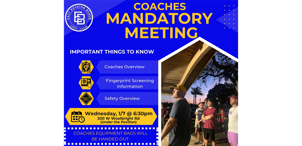 Coaches Mandatory Meeting_Spring 2026